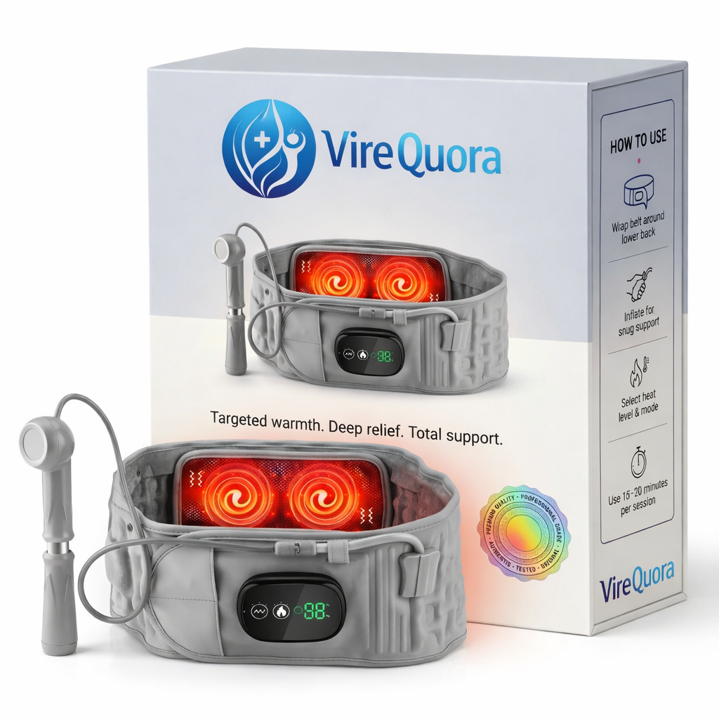 VireQuora™ Decompression & Heat Therapy Belt
